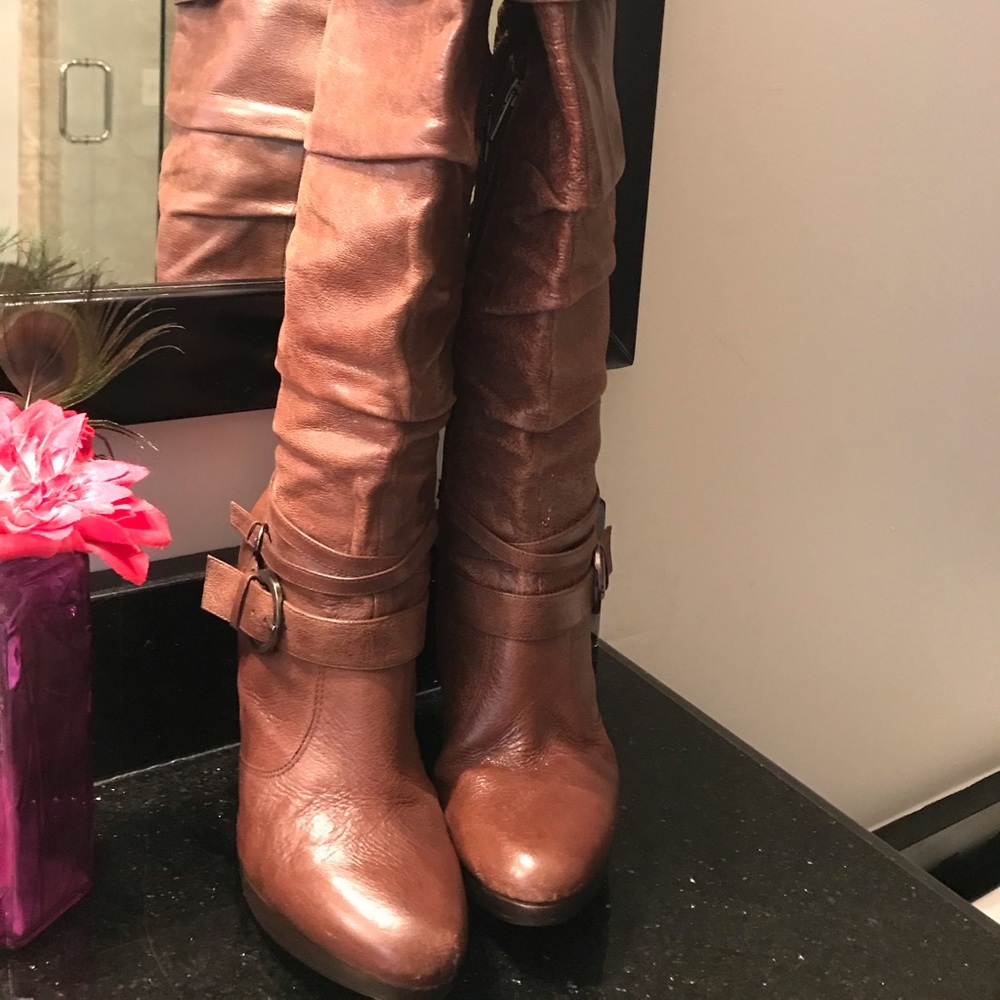 INC leather boots